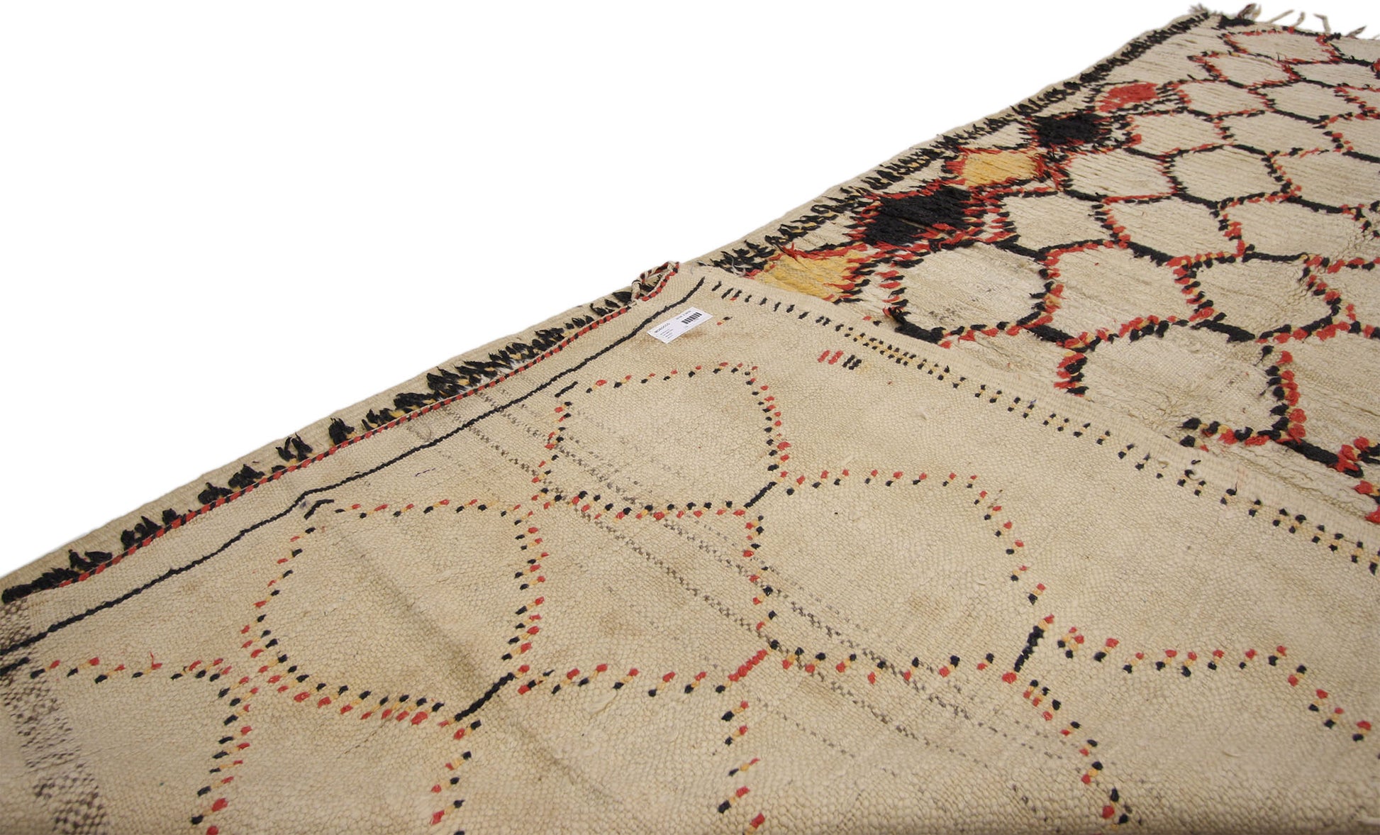 4 x 8 Vintage Moroccan Azilal Rug 74760