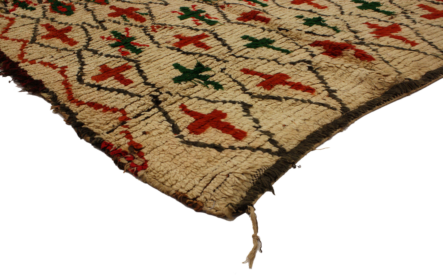 4 x 6 Vintage Moroccan Azilal Rug 74761