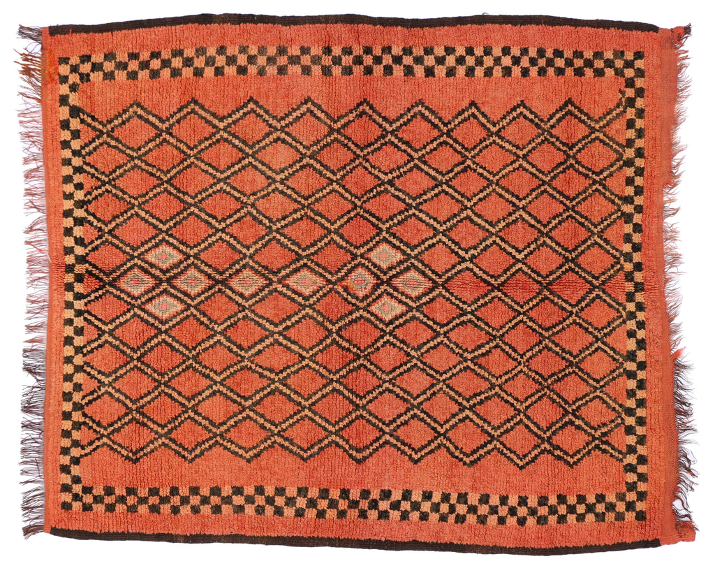 5 x 5 Vintage Moroccan Rug 74762