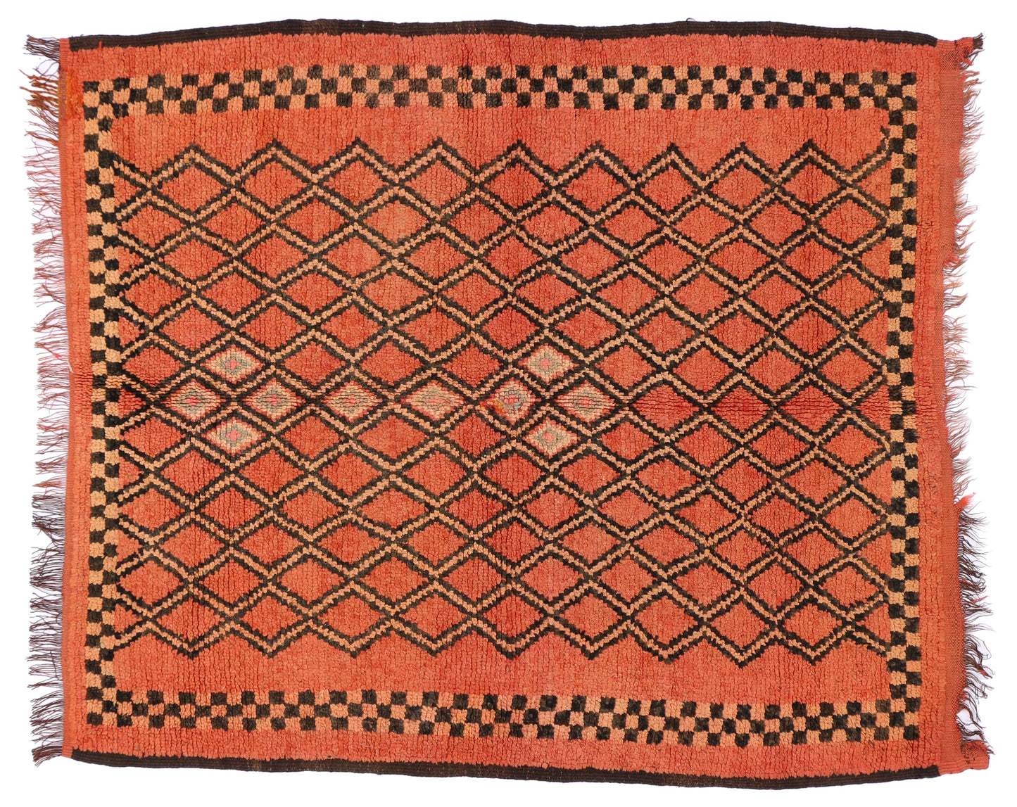 5 x 5 Vintage Moroccan Rug 74762