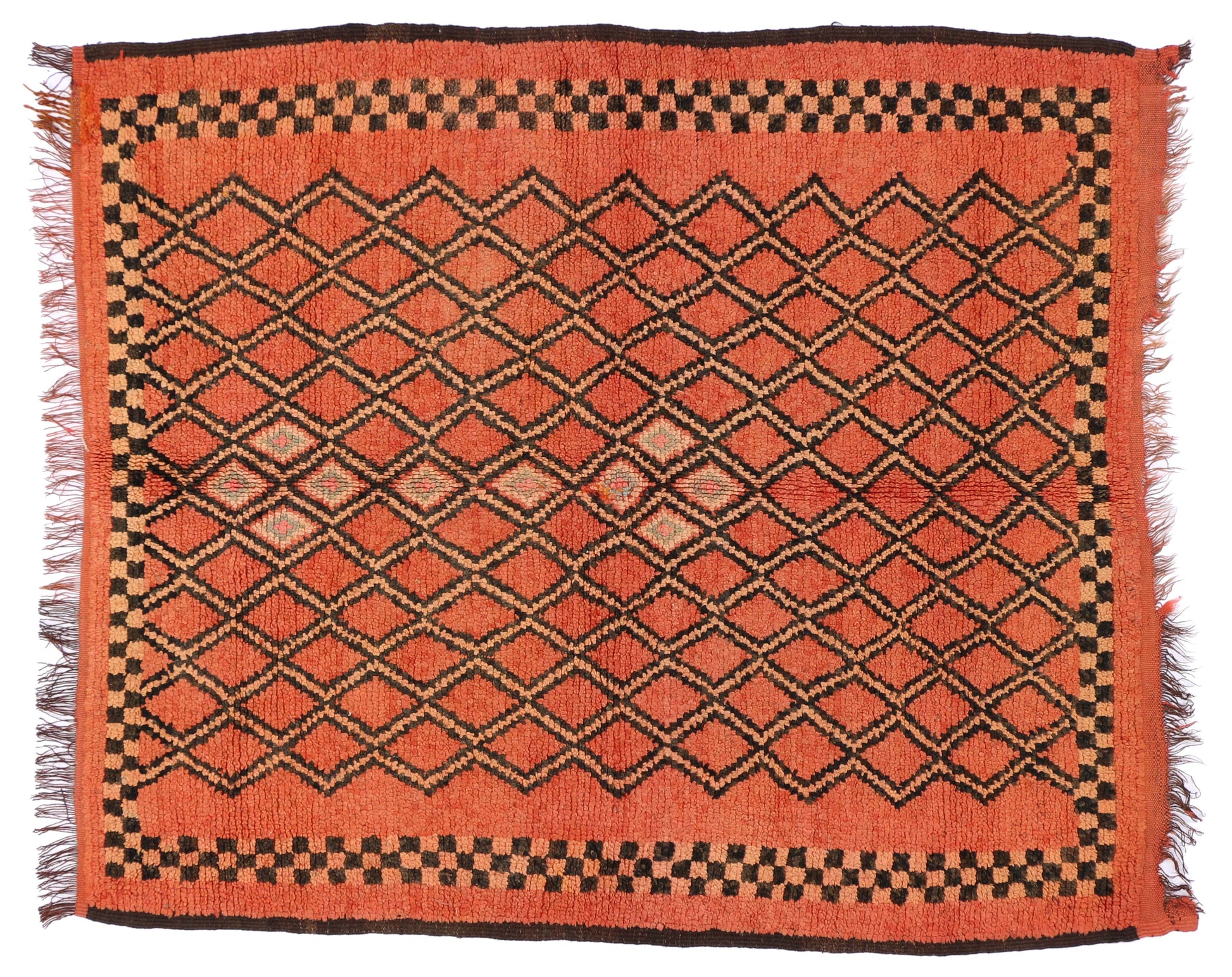 5 x 5 Vintage Moroccan Rug 74762