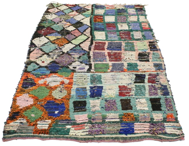 4 x 6 Vintage Moroccan Rug 74767
