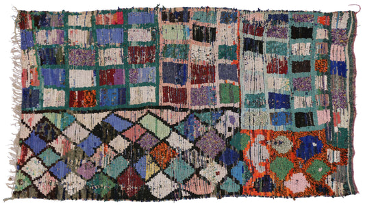 4 x 6 Vintage Moroccan Rug 74767