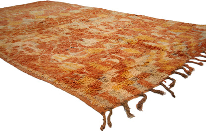 4 x 8 Vintage Moroccan Rug 74769