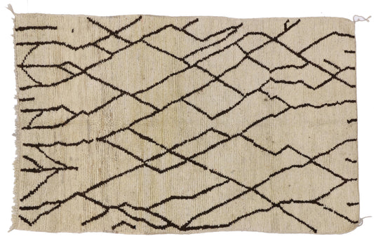 5 x 8 Vintage Moroccan Rug 74770