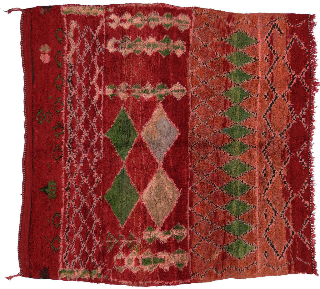 6 x 6 Vintage Moroccan Rug 74771