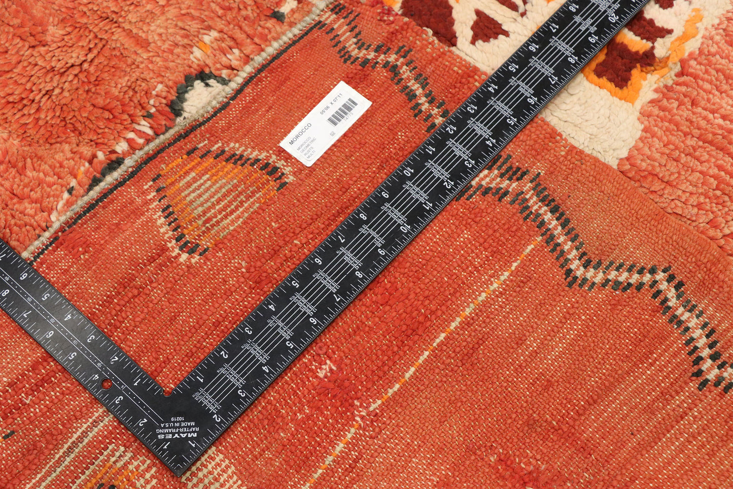5 x 8 Vintage Moroccan Rug 74773