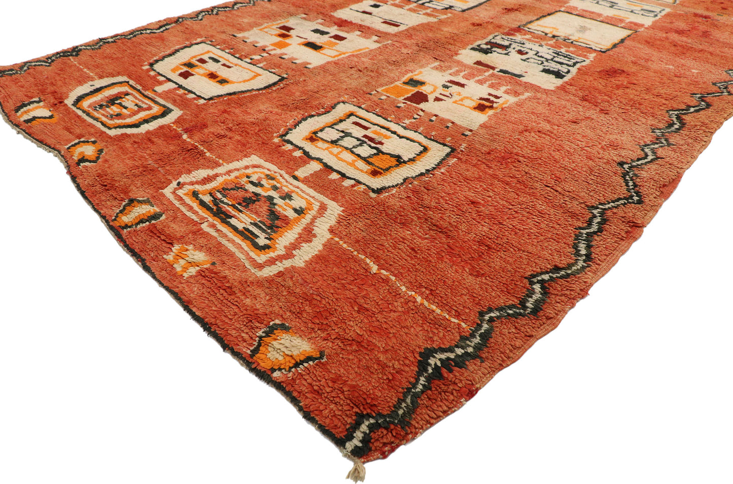 5 x 8 Vintage Moroccan Rug 74773