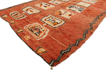 5 x 8 Vintage Moroccan Rug 74773