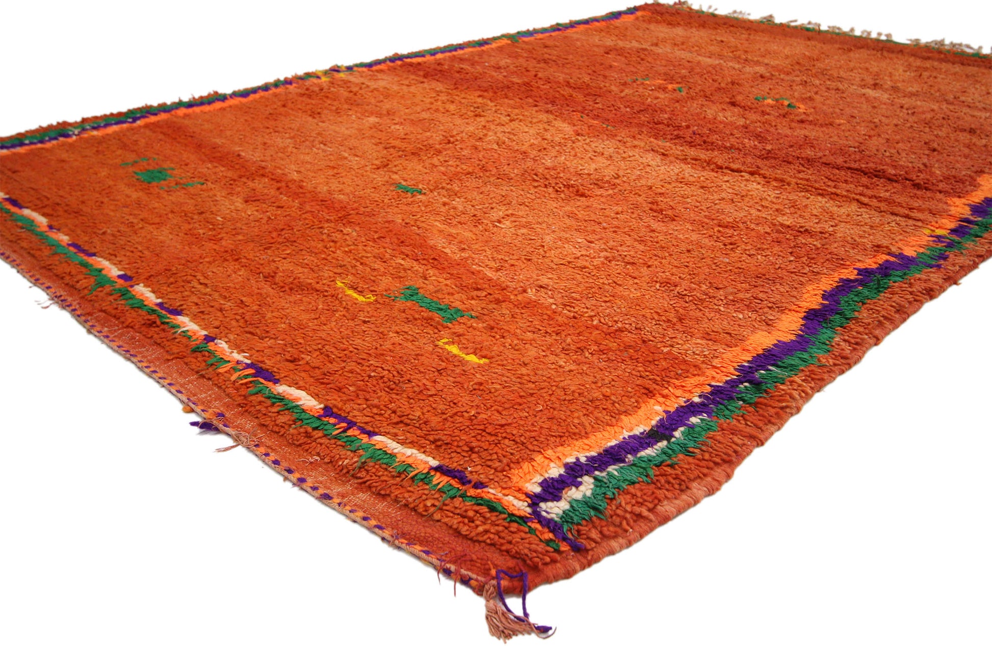 6 x 8 Vintage Moroccan Rug 74775