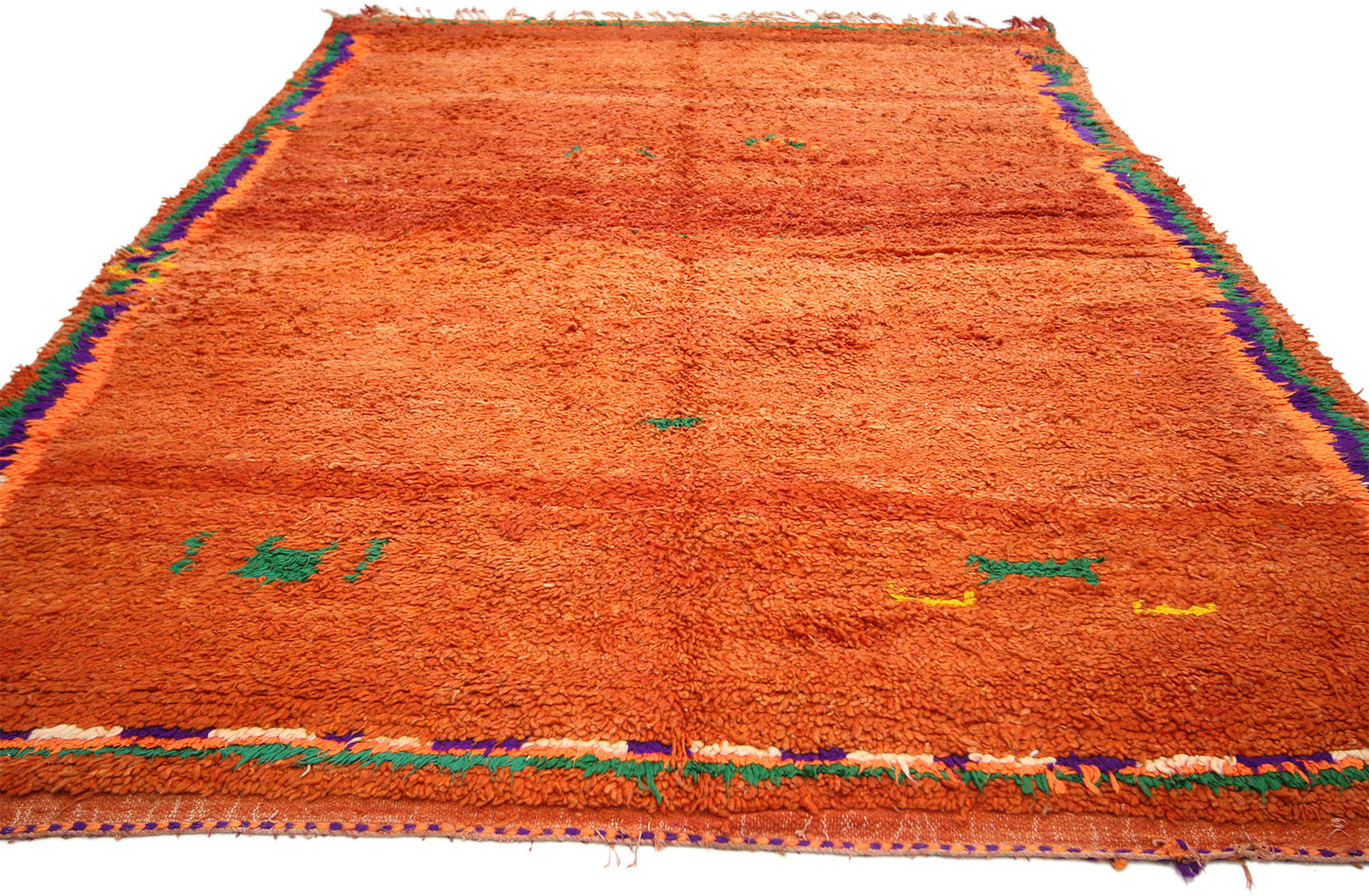 6 x 8 Vintage Moroccan Rug 74775