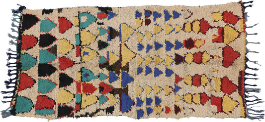 3 x 7 Vintage Moroccan Azilal Runner 74778