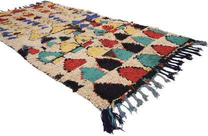 3 x 7 Vintage Moroccan Azilal Runner 74778