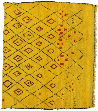 5 x 6 Vintage Moroccan Rug 74779