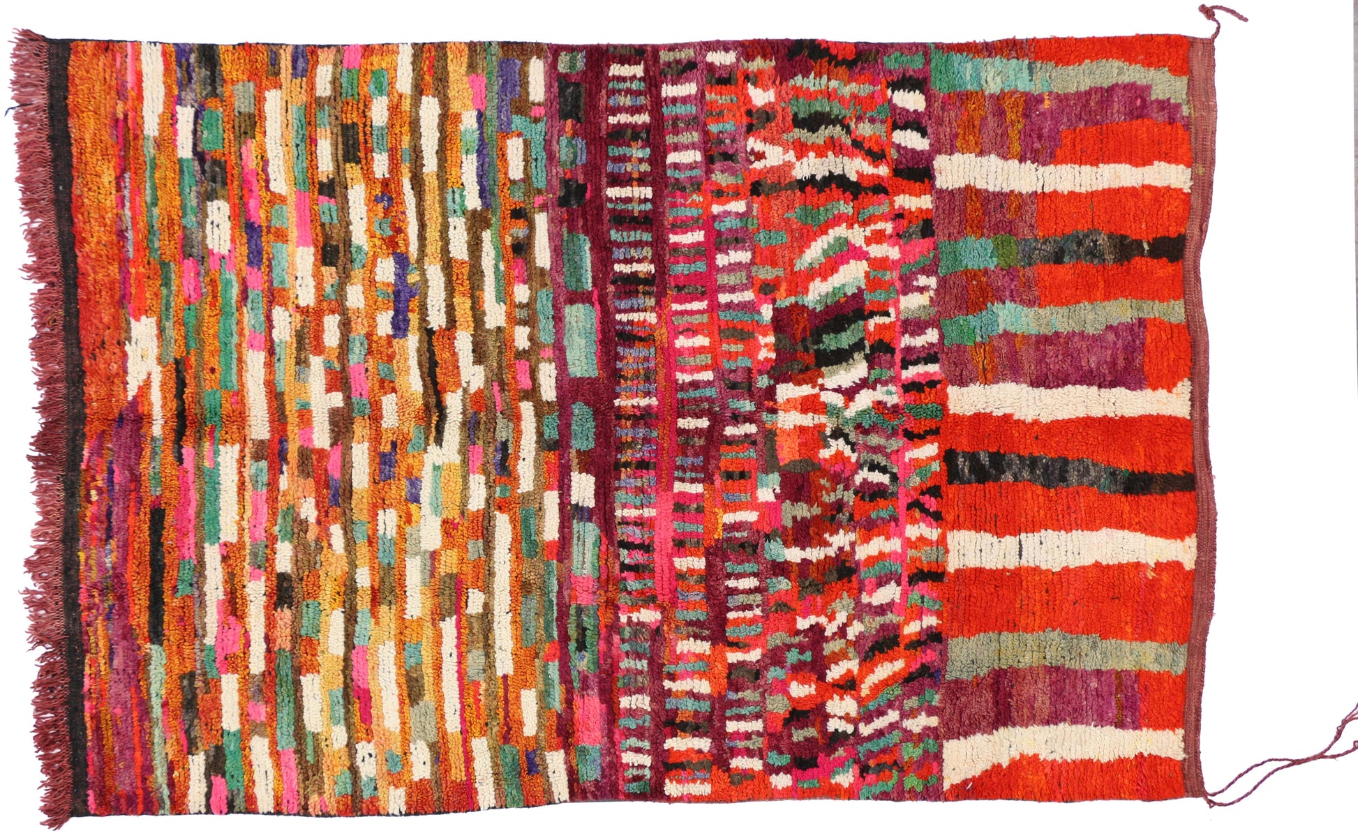 5 x 7 Vintage Moroccan Rug 74784