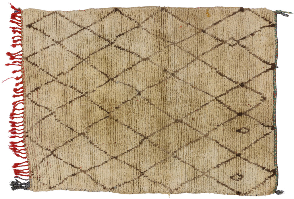 3 x 4 Vintage Moroccan Rug 74788