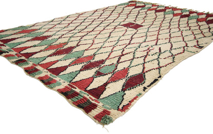 5 x 7 Vintage Moroccan Rug 74793
