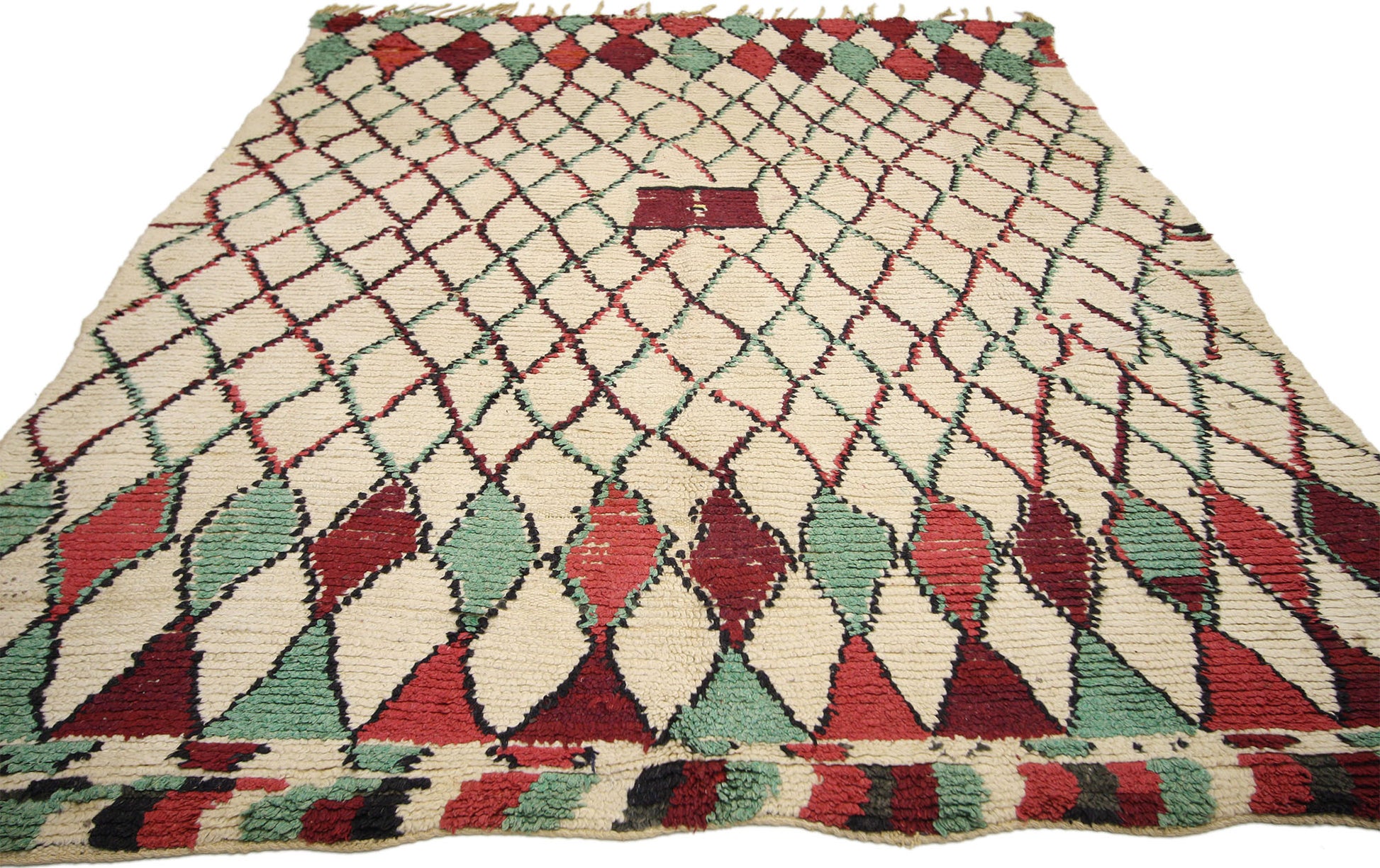 5 x 7 Vintage Moroccan Rug 74793