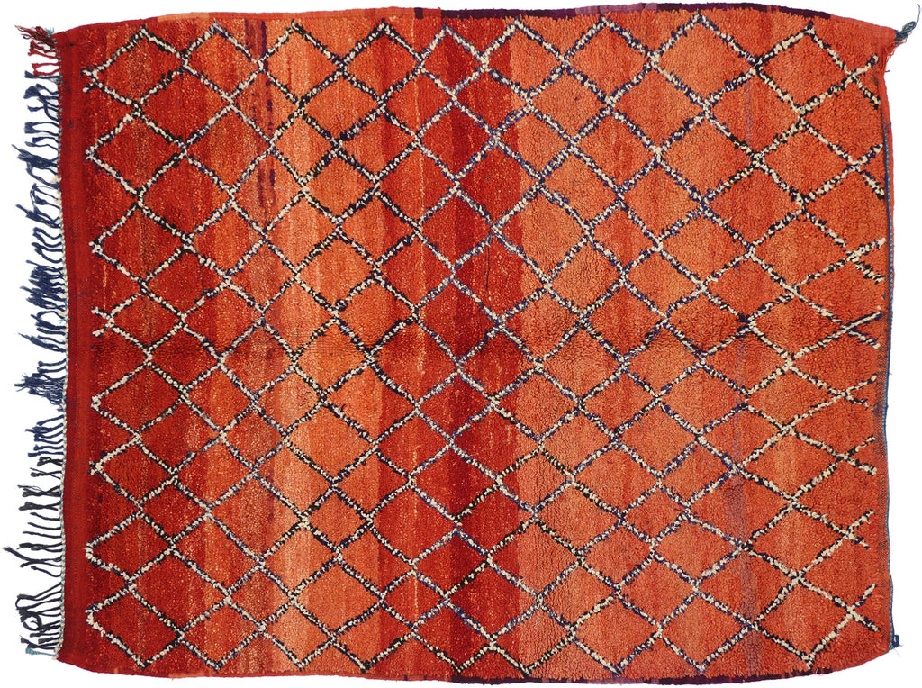 6 x 7 Vintage Moroccan Rug 74805
