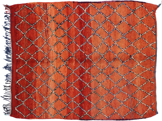 6 x 7 Vintage Moroccan Rug 74805