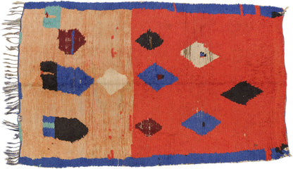 4 x 6 Vintage Moroccan Rug 74808