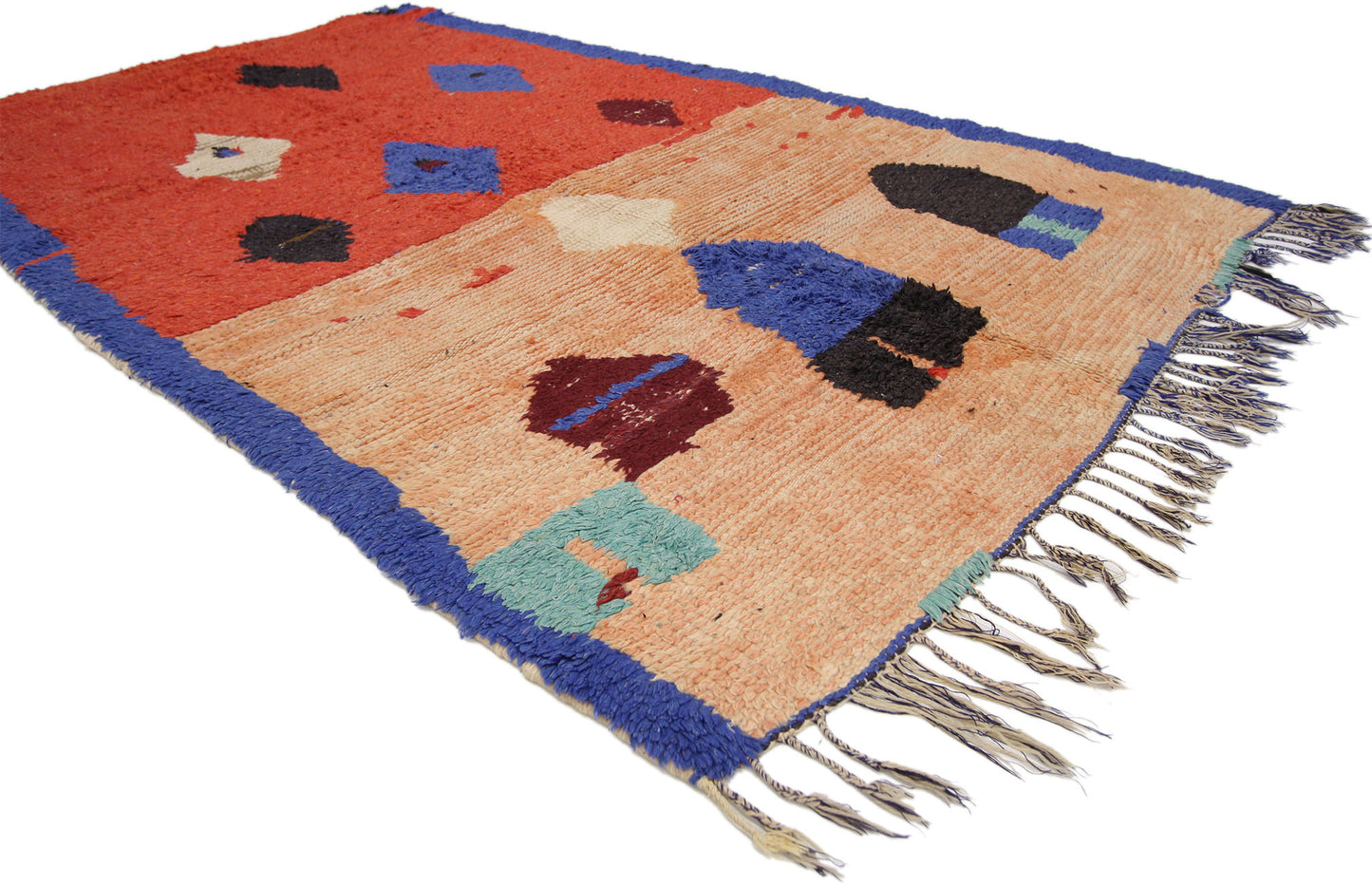 4 x 6 Vintage Moroccan Rug 74808