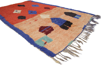 4 x 6 Vintage Moroccan Rug 74808