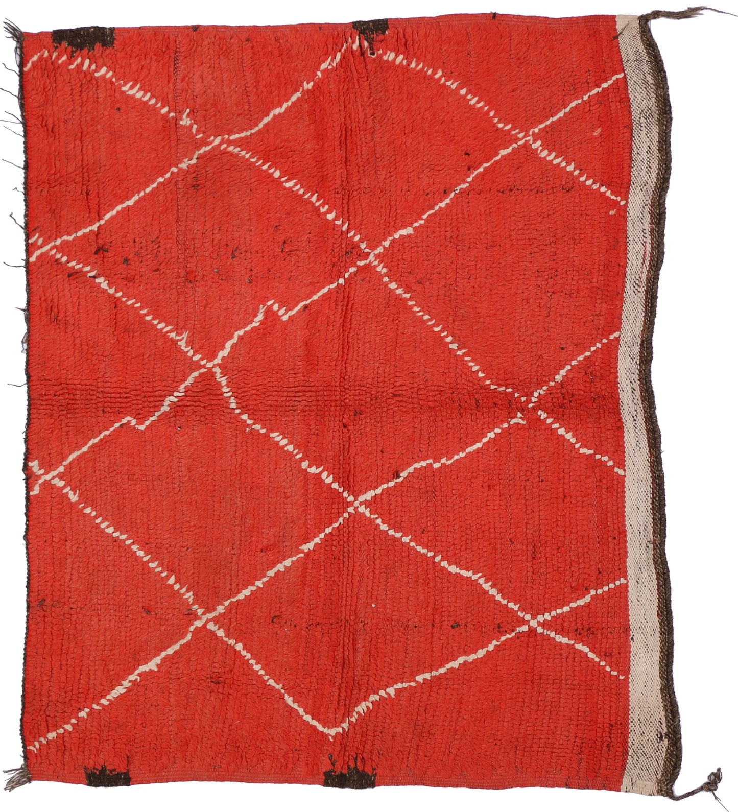4 x 5 Vintage Rug Moroccan Rug 74812