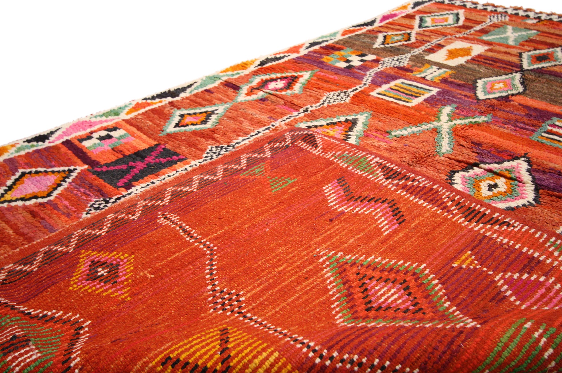 5 x 8 Vintage Moroccan Rug 74815