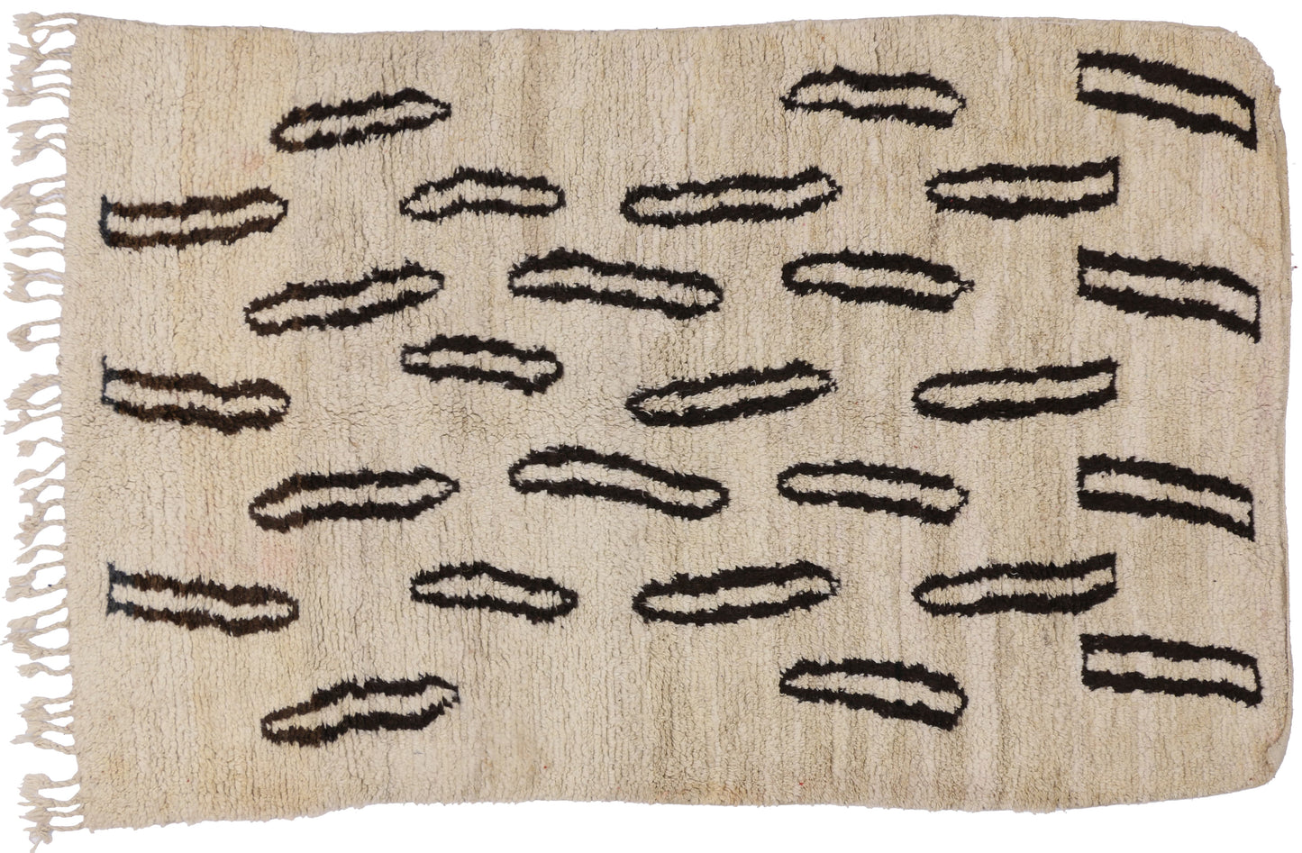 5 x 8 Vintage Moroccan Rug 74816