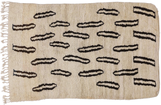 5 x 8 Vintage Moroccan Rug 74816