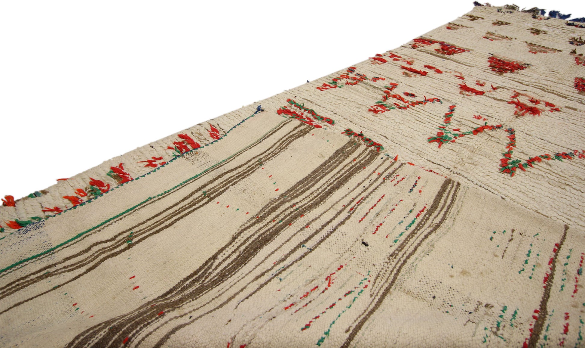 4 x 9 Vintage Moroccan Azilal Rug 74818
