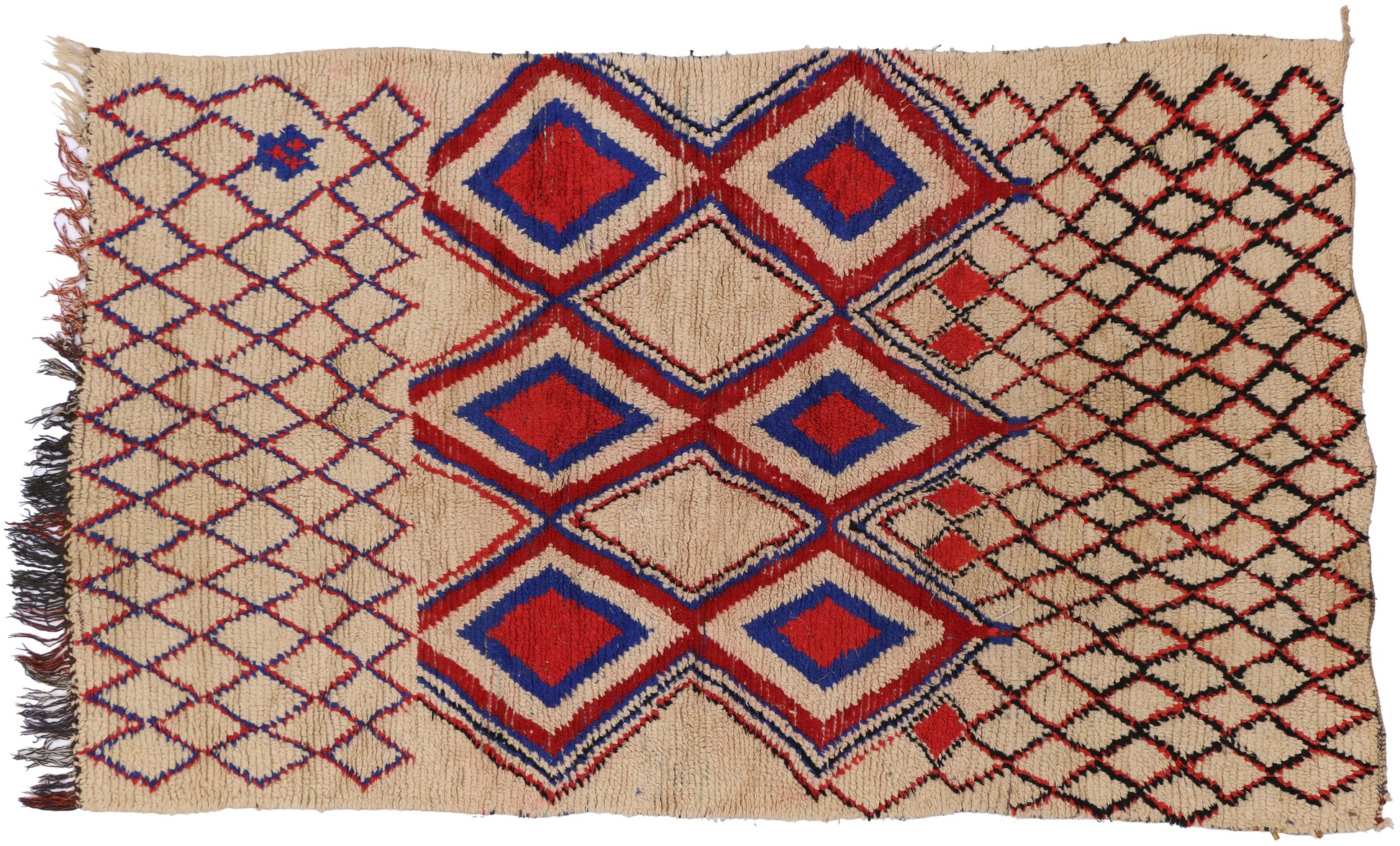 5 x 8 Vintage Moroccan Rug 74821