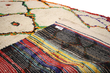 4 x 9 Vintage Moroccan Azilal Rug 74823