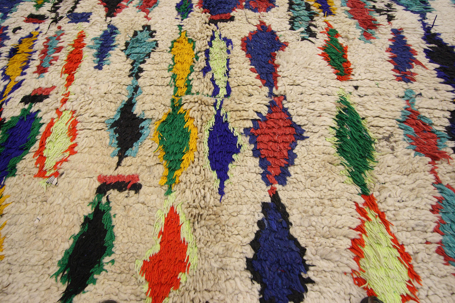 3 x 6 Vintage Moroccan Azilal Rug 74824