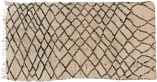 5 x 9 Vintage Moroccan Rug 74831