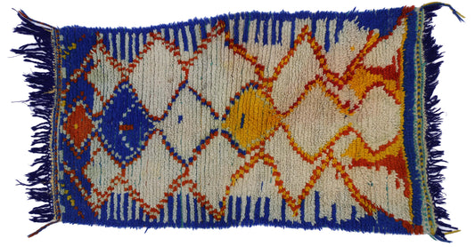 2 x 4 Vintage Moroccan Rug 74834