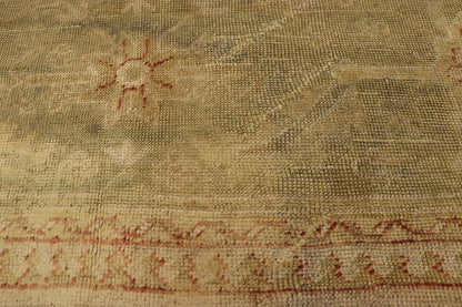 14 x 18 Antique Turkish Oushak Rug 74842