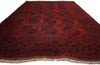 8 x 10 Vintage Turkaman Afghan Rug 74844