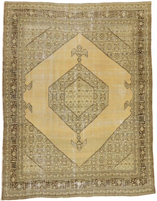 9 x 12 Haji Khalili Antique Persian Tabriz Rug 74846