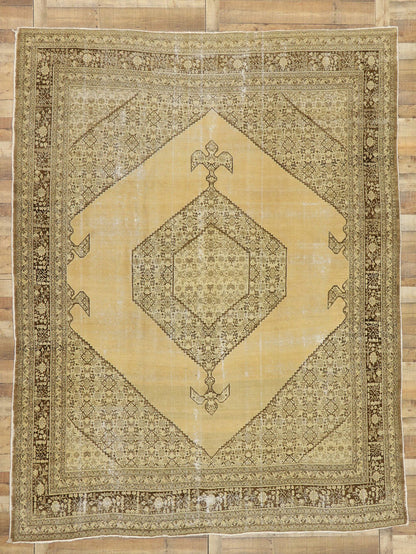 9 x 12 Haji Khalili Antique Persian Tabriz Rug 74846