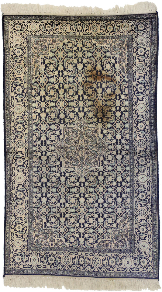 3 x 5 Vintage Kashmir Rug 74852