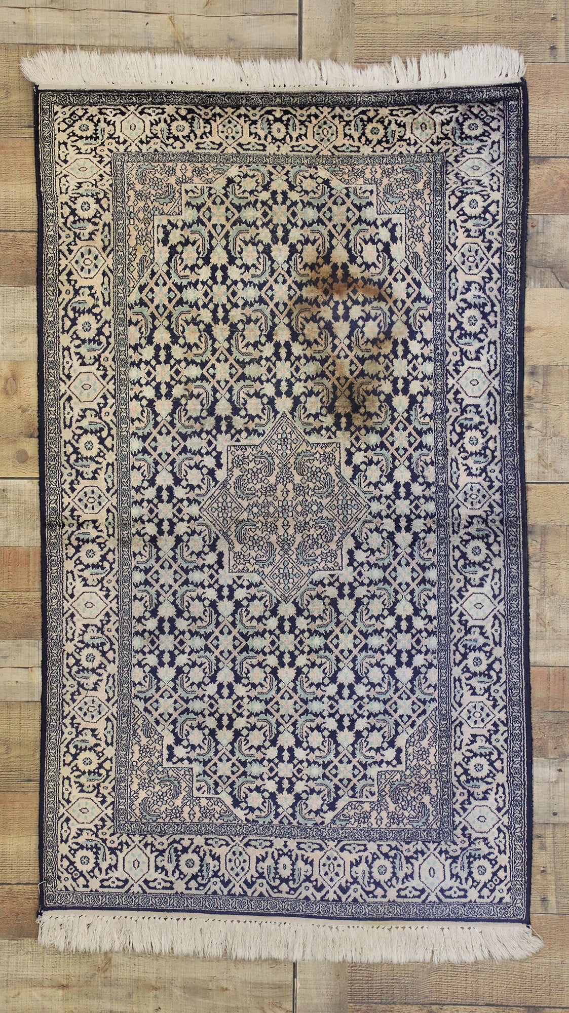 3 x 5 Vintage Kashmir Rug 74852