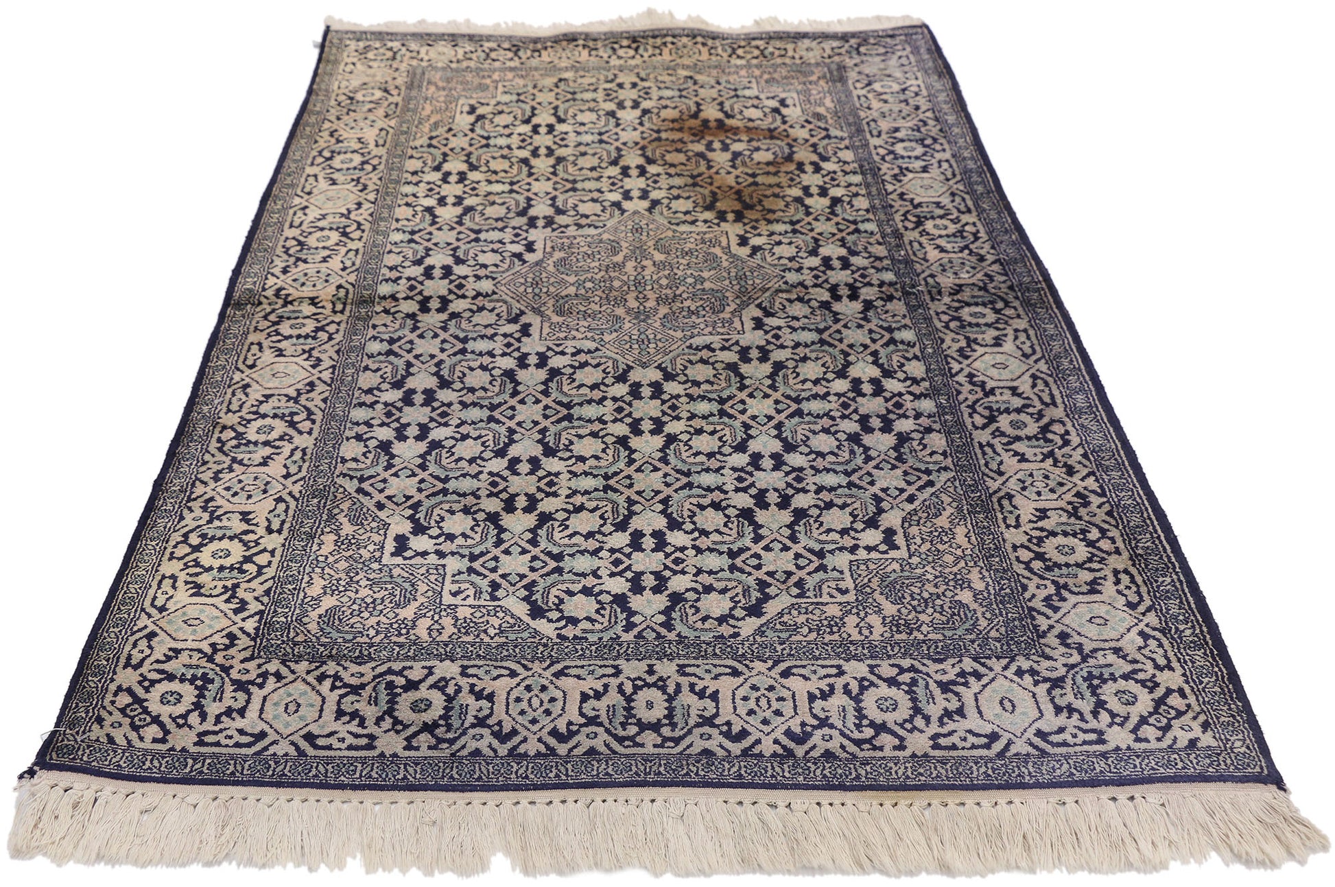 3 x 5 Vintage Kashmir Rug 74852