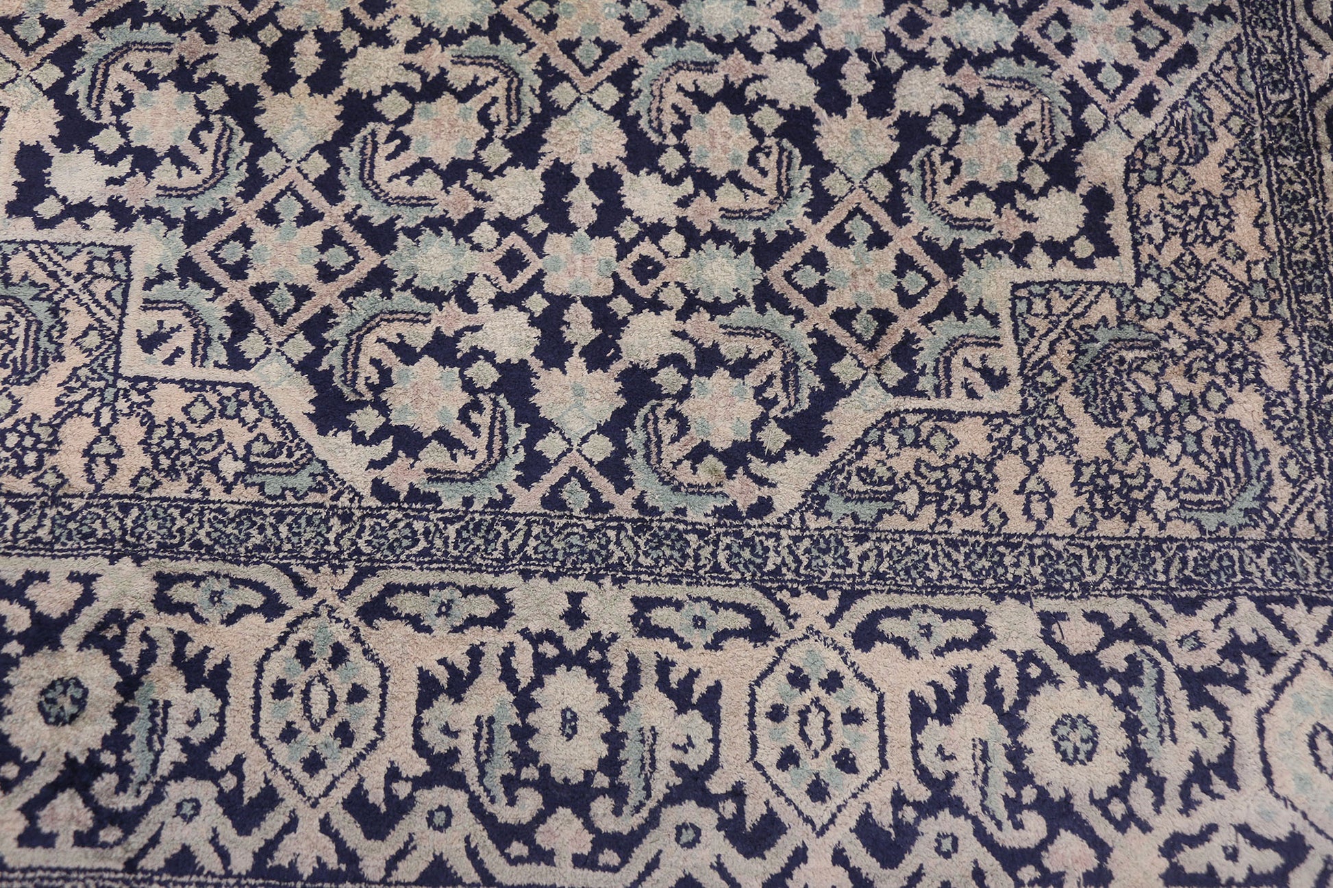 3 x 5 Vintage Kashmir Rug 74852