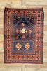 4 x 5 Vintage Turkish Oushak Prayer Rug 74863