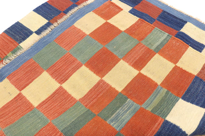 4 x 4 Vintage Kilim Rug 74876