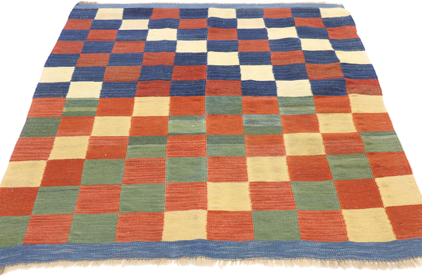 4 x 4 Vintage Kilim Rug 74876