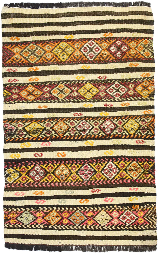 2 x 4 Vintage Kilim Rug 74886