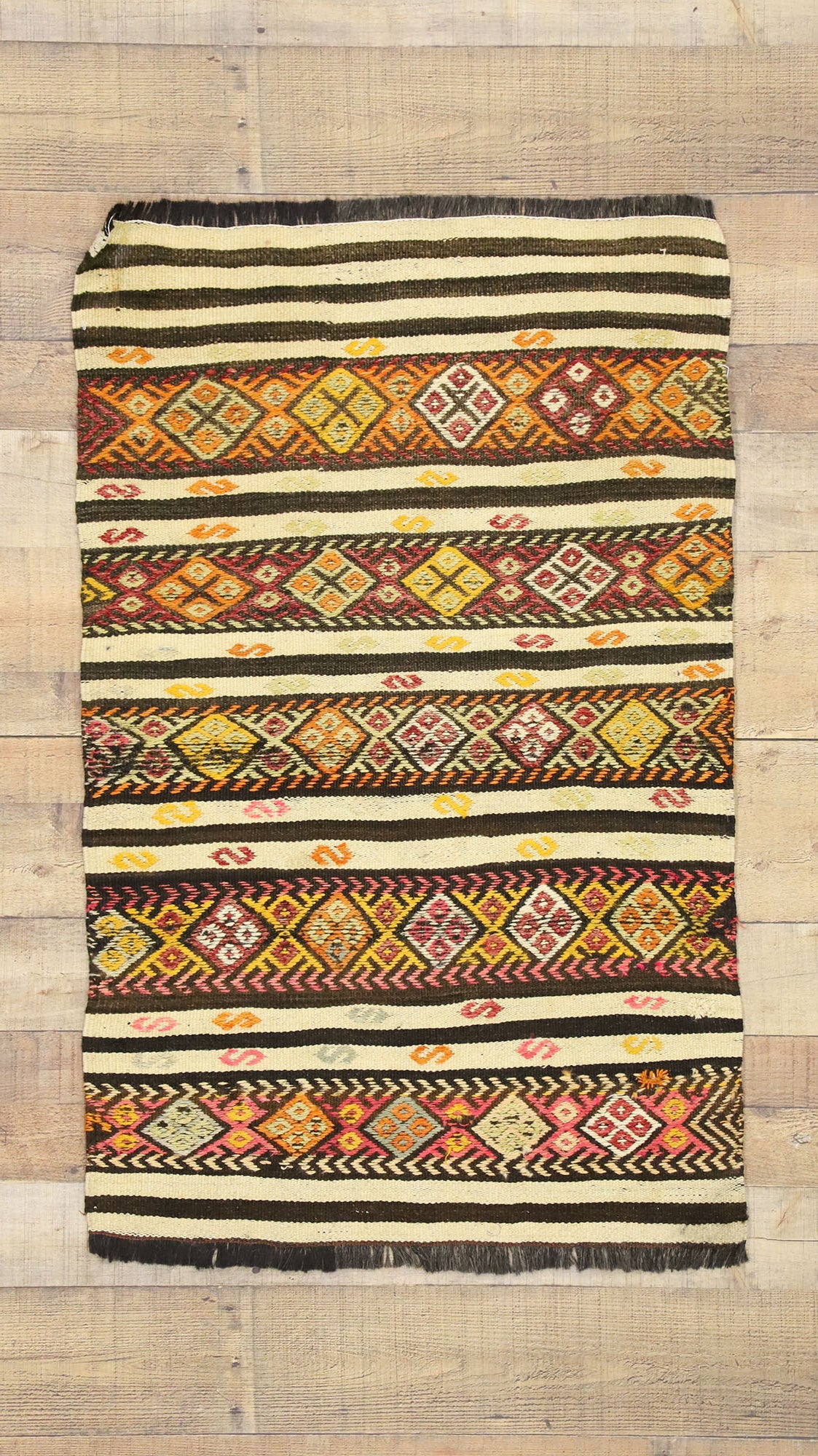 2 x 4 Vintage Kilim Rug 74886